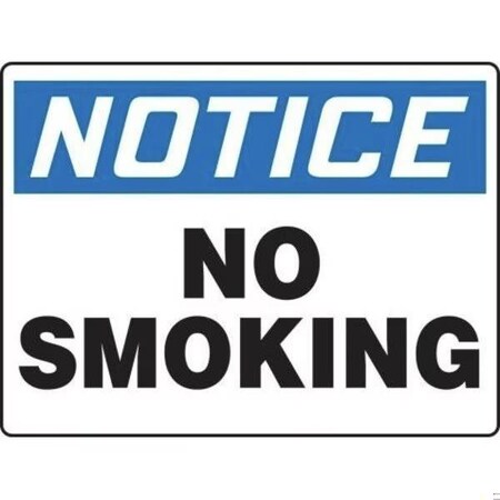 Accuform OSHA NOTICE SMOKING CONTROL SIGN NO MSMK847VP MSMK847VP